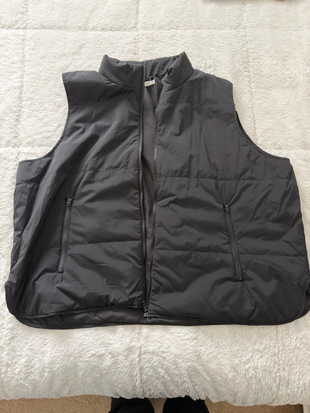 Maurices Black Quilted Puffer Vest